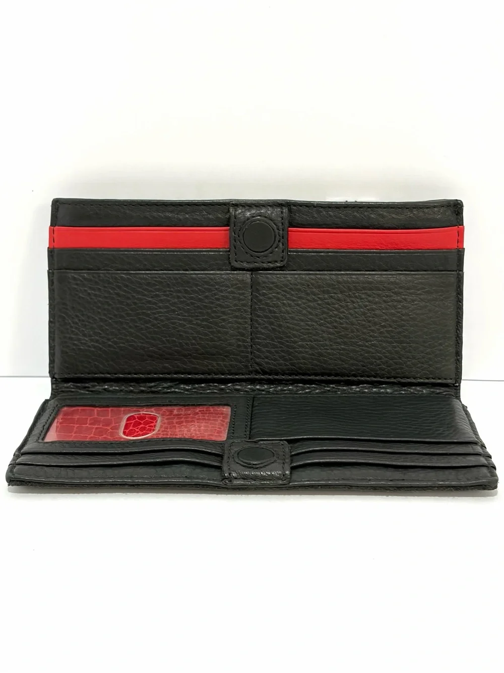 HAMMITT 110 North In Black Leather With Gunmetal Hardware EUC
